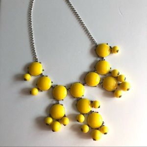 Vintage Bright Sunshine Bubble Bib Necklace